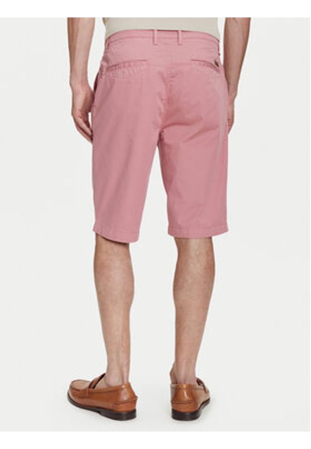Baldessarini Szorty materiałowe B1 16939.2402 Różowy Slim Fit. Kolor: różowy. Materiał: bawełna