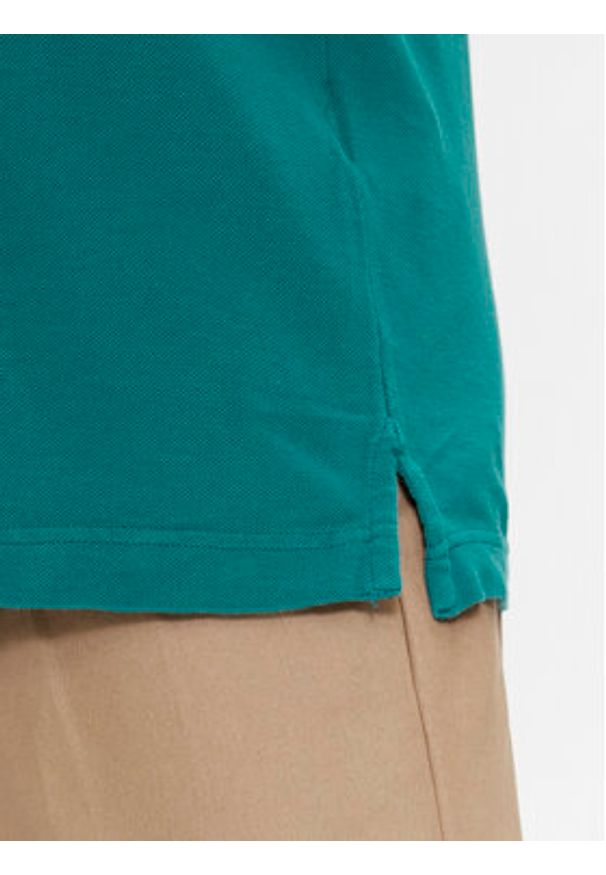 United Colors of Benetton - United Colors Of Benetton Polo 3089J3179 Zielony Regular Fit. Typ kołnierza: polo. Kolor: zielony. Materiał: bawełna
