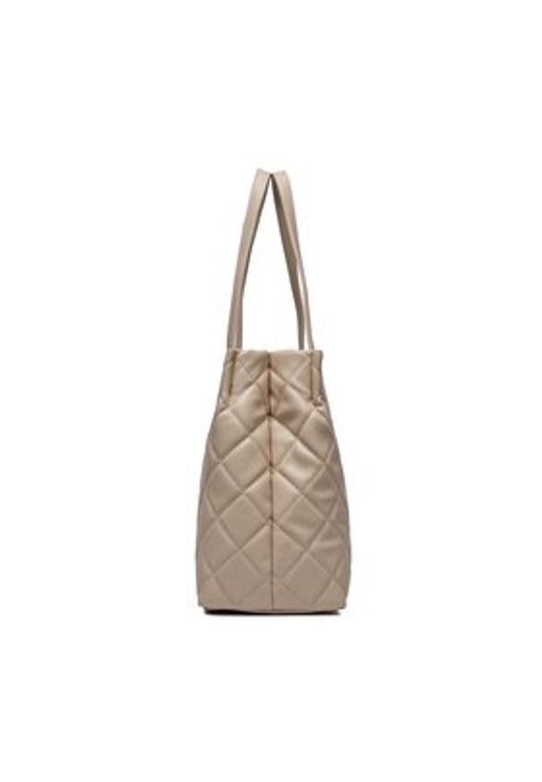 VALENTINO - Valentino Torebka Ocarina VBS3KK10R Écru. Kolor: kremowy. Materiał: skórzane