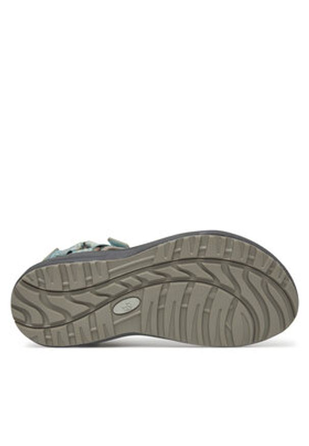 Jack Wolfskin Sandały Wave Breaker 4050291 Zielony. Kolor: zielony. Materiał: materiał
