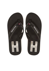 TOMMY HILFIGER - Japonki Tommy Hilfiger. Kolor: czarny