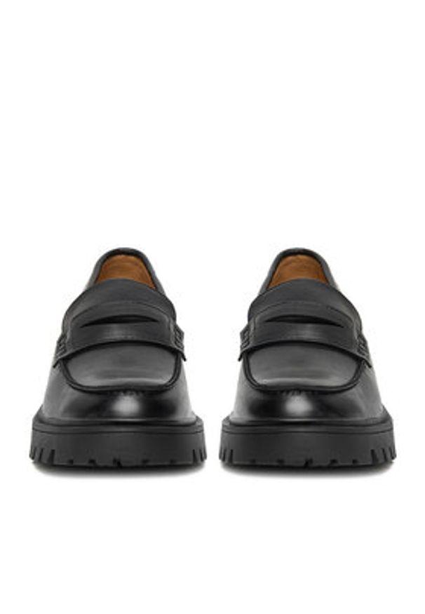 Jenny - JENNY Loafersy CEO-HY2T630-5 Czarny. Kolor: czarny. Materiał: syntetyk, materiał