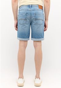 Mustang - MĘSKIE SZORTY MUSTANG Washington Shorts Denim Blue 1015149 5000 212. Materiał: denim #6