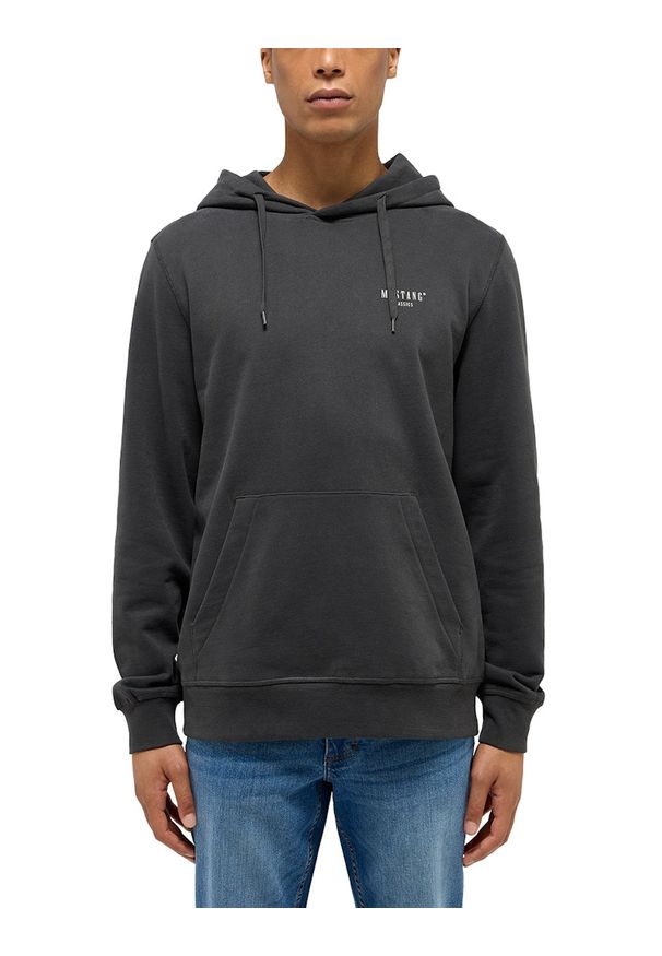 Męska bluza Nierozpinana Mustang Style Bronson Pirate Black 1015918 4088