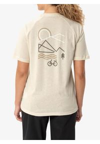 Koszulka rowerowa damska Vaude Cyclist Casual Shirt. Kolor: beżowy