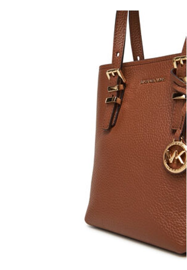 MICHAEL Michael Kors Torebka Quinn 32S5GQNC0L Brązowy. Kolor: brązowy. Materiał: skórzane