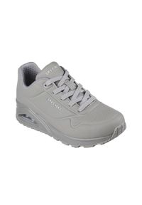 skechers - Buty damskie SKECHERS Uno Stand On Air. Okazja: na co dzień. Kolor: szary