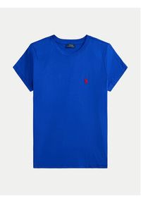 Polo Ralph Lauren T-Shirt 211898698036 Fioletowy Regular Fit. Typ kołnierza: polo. Kolor: fioletowy. Materiał: bawełna #3