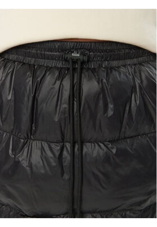 Hunter Spódnica mini HARW0035242 Czarny Regular Fit. Kolor: czarny. Materiał: syntetyk