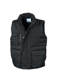 RESULT - Kamizelki puchowe Result Matelassé Ripstop. Kolor: czarny. Materiał: puch #1