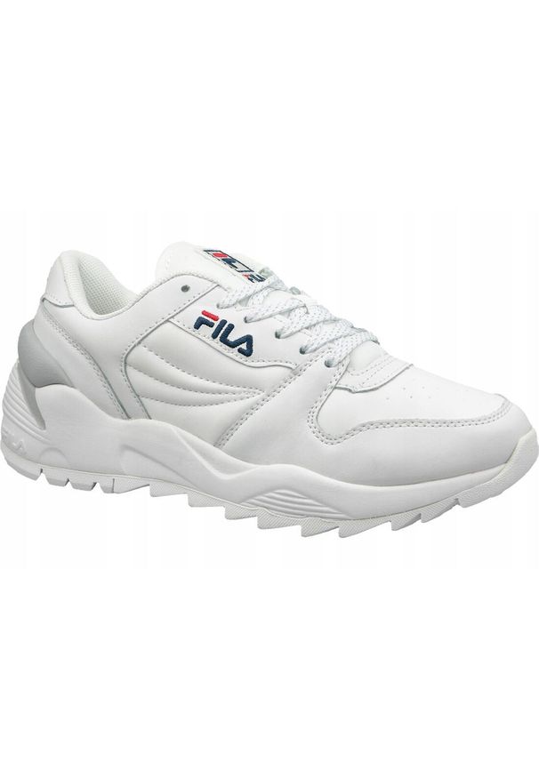Buty Fila Orbit CMR Jogger L Low. Kolor: biały. Materiał: tkanina, skóra, materiał, syntetyk. Sport: turystyka piesza
