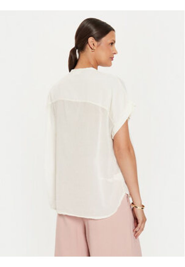 ViCOLO Bluzka TB2815 Écru Regular Fit. Materiał: bawełna