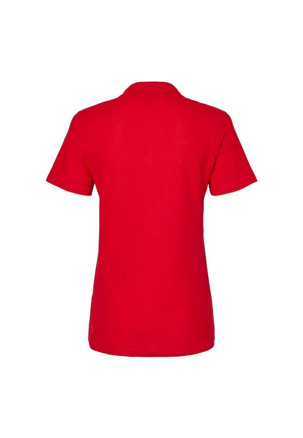 GILDAN - Damska Koszulka Polo Pique Soft Touch. Typ kołnierza: polo. Kolor: czerwony