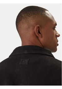 Milestone Kurtka skórzana Valerio 612205 60790 Czarny Slim Fit. Kolor: czarny. Materiał: skóra #4