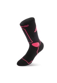 ROLLERBLADE - Skarpety damskie Rollerblade Skate Socks W Black / Pink. Kolor: wielokolorowy, różowy, czarny