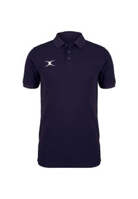 GILBERT - Polo Gilbert Quest. Okazja: na co dzień. Typ kołnierza: polo. Kolor: niebieski. Materiał: bawełna. Styl: casual #1