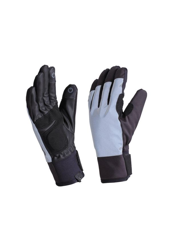 BBB CYCLING - Odblaskowe rękawice zimowe BBB Cycling ColdShield. Kolor: szary, wielokolorowy, czarny. Sezon: zima. Sport: kolarstwo