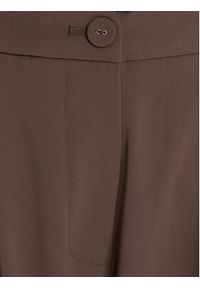 BARDOT Spodnie materiałowe Sloane Straight 58620PB3 Brązowy Regular Fit. Kolor: brązowy. Materiał: syntetyk