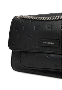 Karl Lagerfeld - KARL LAGERFELD Torebka A3W30108 Czarny. Kolor: czarny. Materiał: skórzane #3