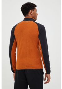 Salewa bluza sportowa męska kolor pomarańczowy wzorzysta. Kolor: pomarańczowy. Materiał: materiał. Styl: sportowy #2