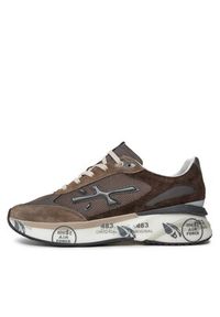 Premiata Sneakersy Moerun 6446 Brązowy. Kolor: brązowy. Materiał: skóra #5