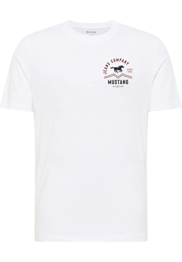 Męski T-Shirt Mustang Style Alex General White 1018308 2045