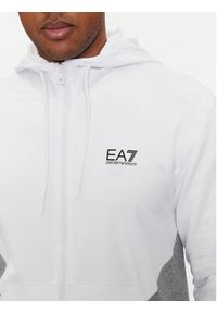 EA7 Emporio Armani Dres 3DPV52 PJ05Z 21BD Biały Regular Fit. Kolor: biały. Materiał: bawełna #5