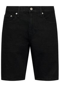 Levi's® Szorty jeansowe 405™ 39864-0037 Czarny Standard Fit. Kolor: czarny. Materiał: jeans, bawełna #4