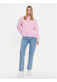 GAP - Gap Bluza 870977-01 Różowy Regular Fit. Kolor: różowy. Materiał: bawełna #5