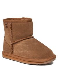 EMU Australia Śniegowce Wallaby Mini K10103 Brązowy. Kolor: brązowy. Materiał: skóra #3