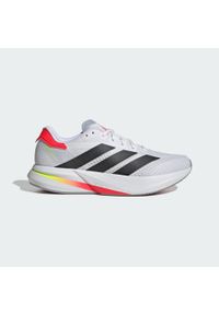 Adidas - Buty Duramo Speed 2 Running. Kolor: biały, czarny, czerwony, wielokolorowy. Materiał: materiał. Sport: bieganie