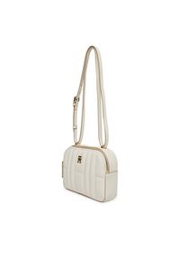 TOMMY HILFIGER - Tommy Hilfiger Torebka Th Feminine Conv Camera Bag AW0AW17453 Écru. Materiał: skórzane #4