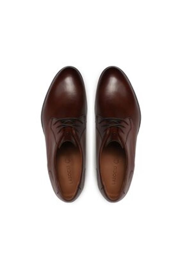 Lasocki Półbuty TOR-03 Brązowy. Kolor: brązowy. Materiał: skóra