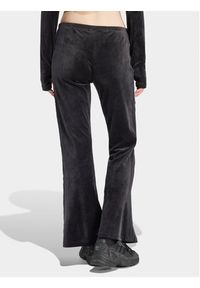 Adidas - adidas Spodnie materiałowe Crushed Velvet IT9661 Czarny Slim Fit. Kolor: czarny. Materiał: syntetyk #2