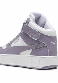 Puma - Damskie sneakersy Carina Street Mid PUMA White Pale Plum Purple. Kolor: biały, fioletowy, wielokolorowy. Sezon: lato #2