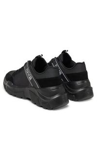 Versace Jeans Couture Sneakersy 78YA3SC2 Czarny. Kolor: czarny. Materiał: skóra
