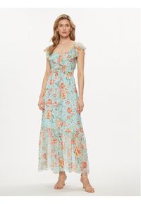 Guess Sukienka codzienna Elide W4GK37 WE550 Kolorowy Regular Fit. Okazja: na co dzień. Materiał: wiskoza. Wzór: kolorowy. Typ sukienki: proste. Styl: casual