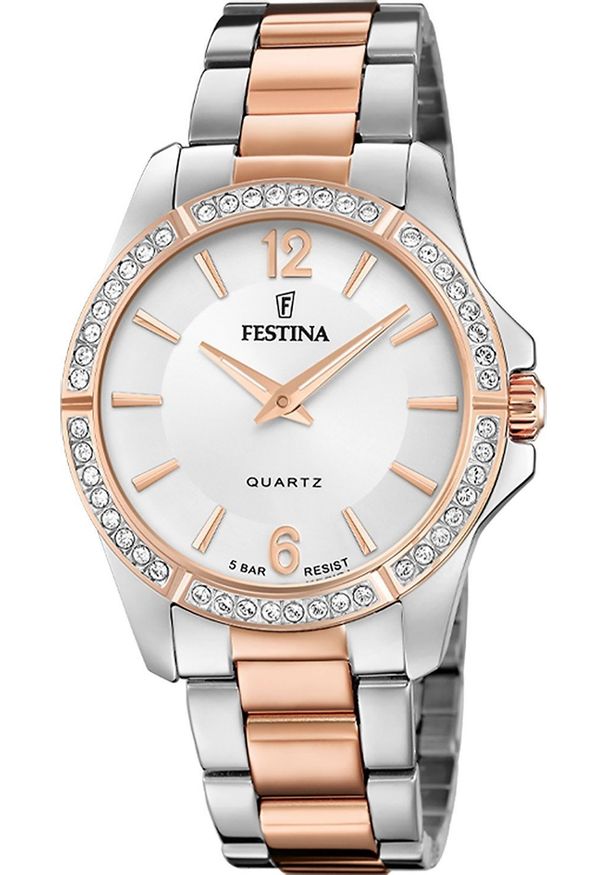 Zegarek Festina Zegarek damski Festina F20595-1 srebrny. Kolor: srebrny