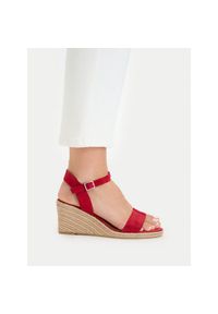 Espadryle Tamaris. Kolor: czerwony #1