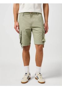 Wrangler - WRANGLER MĘSKIE SPODENKI WRANGLER CJ CARGO SHORTS TEA 112362504