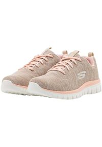 skechers - Buty damskie SKECHERS Graceful Twisted Fortune. Kolor: beżowy