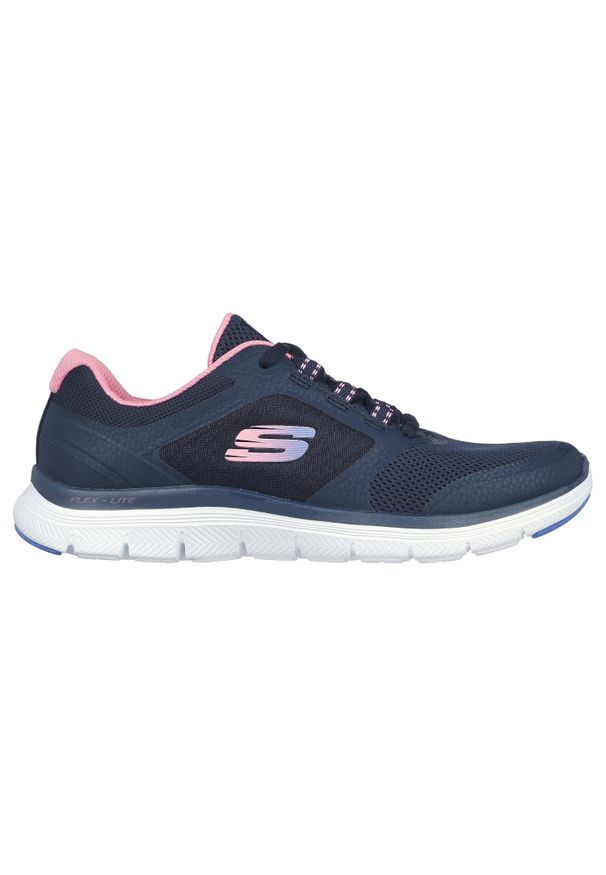 skechers - Buty do chodzenia damskie Skechers Flex Appeal 4.0. Kolor: niebieski. Sport: turystyka piesza