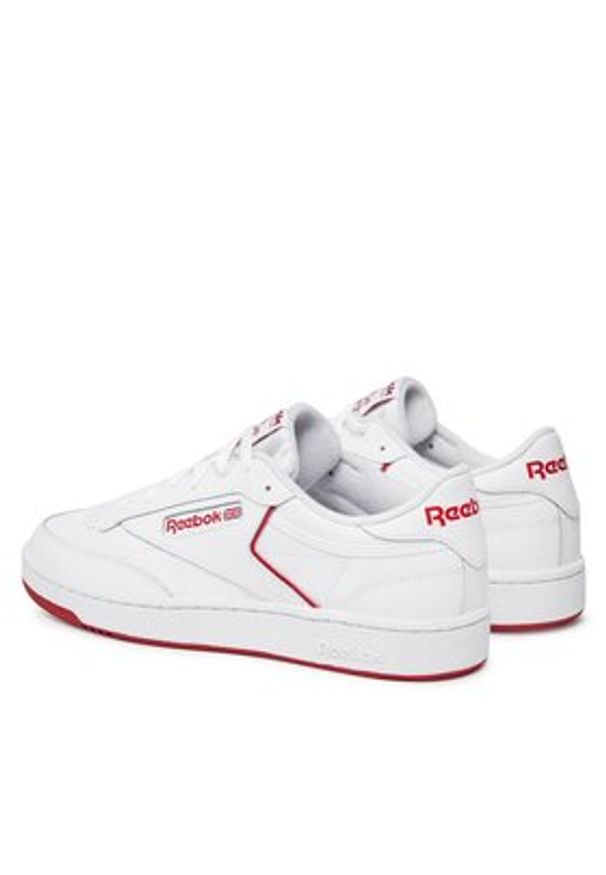 Reebok Sneakersy Club C 85 D9273 Biały. Kolor: biały. Materiał: skóra. Model: Reebok Club