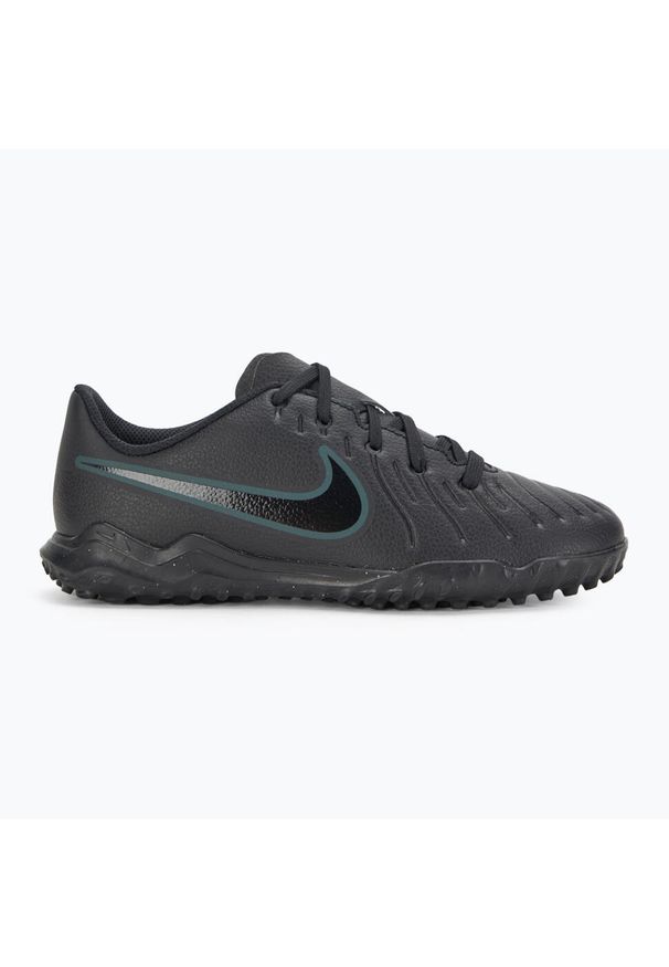 Buty piłkarskie dziecięce Nike Tiempo Legend 10 Club TF. Kolor: czarny. Sport: piłka nożna