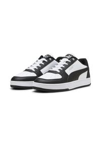 Puma - Sneakersy Caven 2.0 PUMA White Black Silver Metallic. Kolor: wielokolorowy, szary, czarny, biały. Sezon: lato