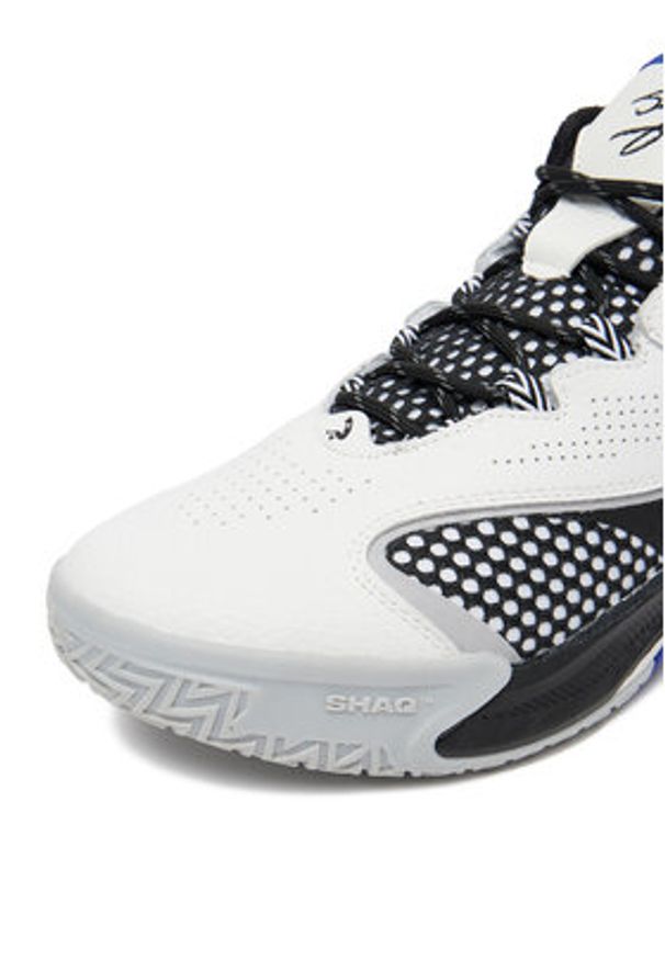 Shaq - SHAQ Buty do koszykówki EOSS-SHAQNOTIX 2.0 AQ95039B-WB Biały. Kolor: biały. Materiał: skóra. Sport: koszykówka