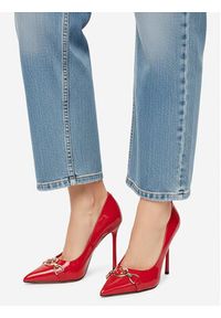 Eva Minge Szpilki EO-NOVA-1677-13-3 Czerwony. Kolor: czerwony. Materiał: skóra, syntetyk. Obcas: na szpilce #5