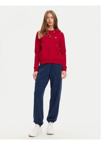 Guess Jeans Bluza W4YQ03 KC811 Czerwony Regular Fit. Kolor: czerwony. Materiał: bawełna #5