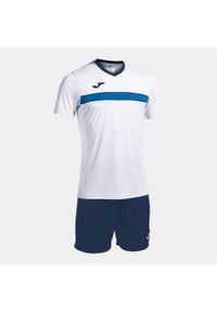 Zestaw koszulka treningowa i spodenki Joma Victory. Kolor: niebieski, wielokolorowy, biały. Sport: piłka nożna #1