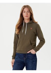 Polo Ralph Lauren Bluza 211943007014 Zielony Relaxed Fit. Typ kołnierza: polo. Kolor: zielony. Materiał: bawełna